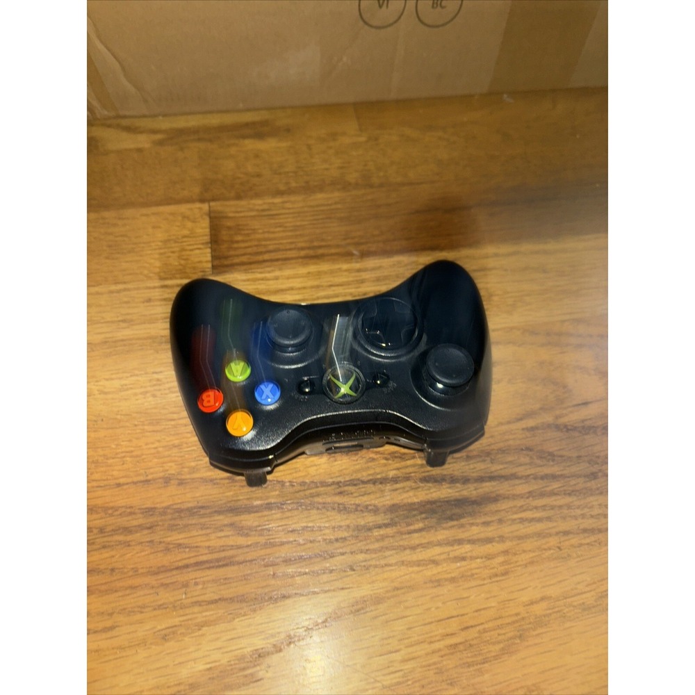 Microsoft Xbox 360 Wireless Controller Unisex OS Black Excellent OEM Gamepad
